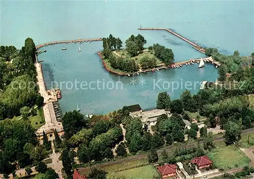 AK / Ansichtskarte Balatonfoeldvar Fliegeraufnahme Balatonfoeldvar
