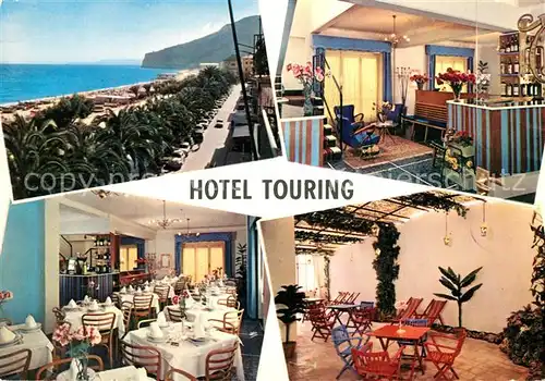AK / Ansichtskarte Finale_Marina Hotel Touring Strand Bar Speisesaal Terrasse 