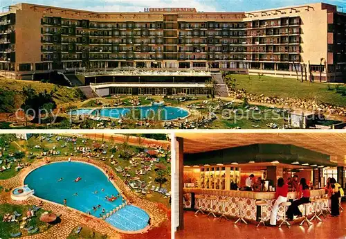 AK / Ansichtskarte Lloret_de_Mar Hotel Samba Swimmingpool Bar Lloret_de_Mar