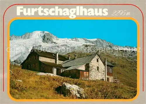 AK / Ansichtskarte Zillertal_Tirol Furtschaglhaus mit grossem Moesele Zillertal_Tirol