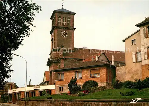 AK / Ansichtskarte Soufflenheim Eglise et le magasin Soufflenheim