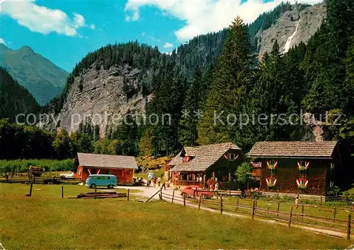 AK / Ansichtskarte Grosskirchheim Gmuendner Huette im Malatal Grosskirchheim