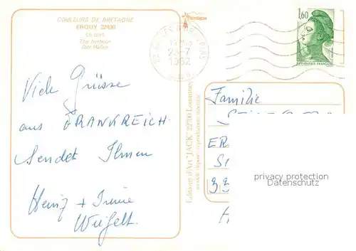 AK / Ansichtskarte Erquy Le Port Vue aerienne Erquy