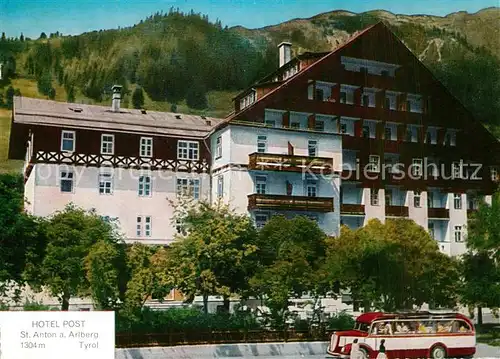 AK / Ansichtskarte St_Anton_Arlberg Hotel Post St_Anton_Arlberg