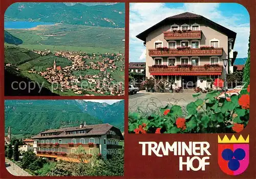 AK / Ansichtskarte Tramin_Weinstrasse  Panorama Traminer Hof Hotel Restaurant Tramin_Weinstrasse 