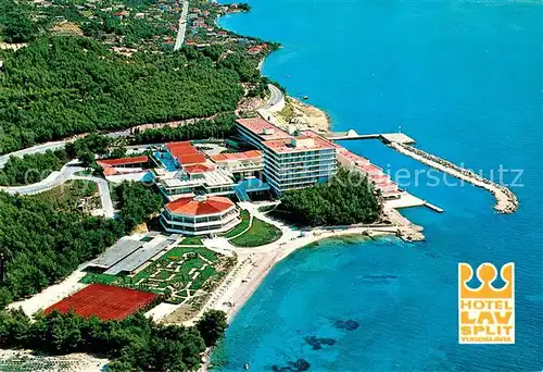 AK / Ansichtskarte Split_Spalato Hotel Lav Fliegeraufnahme Split_Spalato