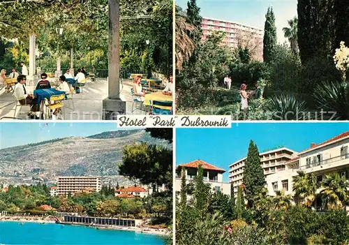 AK / Ansichtskarte Dubrovnik_Ragusa Hotel Park Terrasse Strand Dubrovnik Ragusa