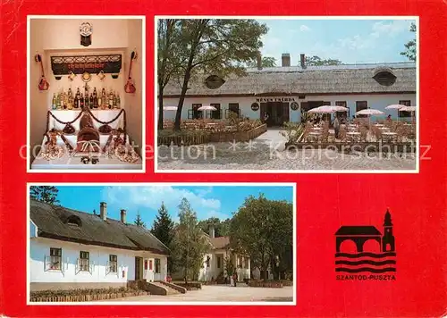 AK / Ansichtskarte Szantod Restaurant Details Szantod