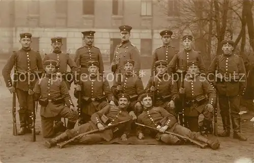 AK / Ansichtskarte Militaria_Deutschland_WK1 Kaserne Nuernberg Foto 