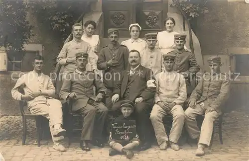 AK / Ansichtskarte Militaria_Deutschland_WK1 Lazarett Bensheim Rotes Kreuz 