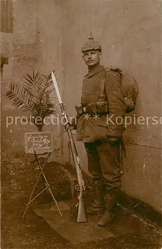 AK / Ansichtskarte 121_Regiment_IR_121_Infanterie_Ludwigsburg Landwehr Landsturm Uniform 