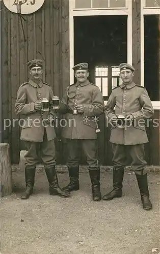 AK / Ansichtskarte Militaria_Deutschland_WK1 Ohrdruf Foto 