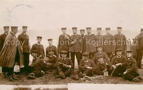 AK / Ansichtskarte Militaria_Deutschland_WK1 Potsdam Landwehr 