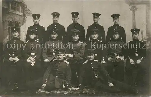 AK / Ansichtskarte Militaria_Deutschland_WK1 Gruppenfoto Magdeburg  