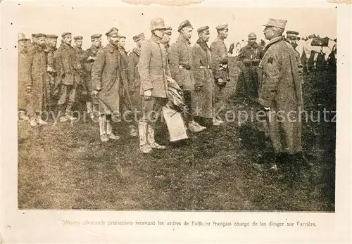 AK / Ansichtskarte Militaria_Frankreich_WK1 General Truppe keine Postkarte 