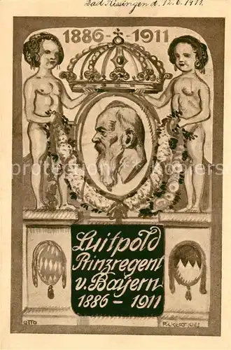 AK / Ansichtskarte Adel_Bayern  Luitpold Prinzregent Bad Kissingen Adel Bayern