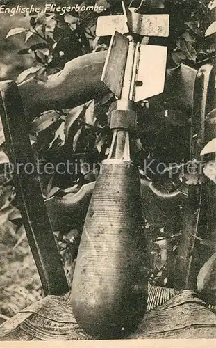 AK / Ansichtskarte Militaria_Deutschland_WK1 Fliegerbombe 