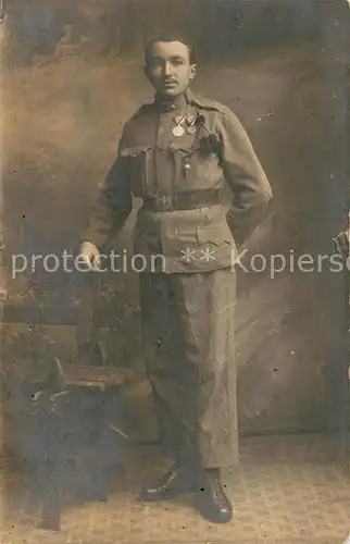 AK / Ansichtskarte Militaria_Russland_WK1 Orden Uniform 