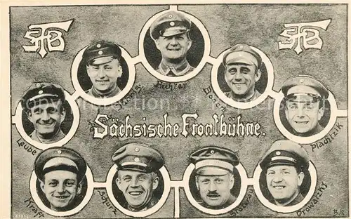 AK / Ansichtskarte Militaria_Deutschland_WK1 Generaele Schurz Richter Stockerau 