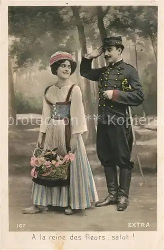 AK / Ansichtskarte Militaria_Frankreich Verlag EXTRA Nr 167 Uniform Militaria Frankreich