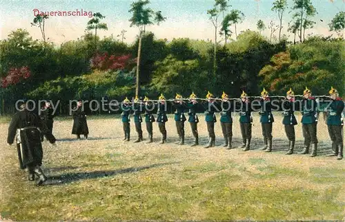 AK / Ansichtskarte Militaria_Deutschland Daueranschlag Ludwigsburg Kaserne Militaria_Deutschland