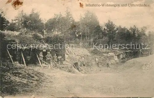 AK / Ansichtskarte FPS020_Feldpoststation_Nr.20_Sedan_Ardennes_1916 Infanterie Wohnungen Unterstaende 