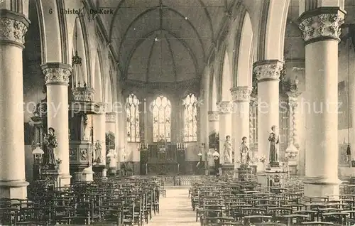 AK / Ansichtskarte Ghistel Kerk Innenansicht Kirche Ghistel