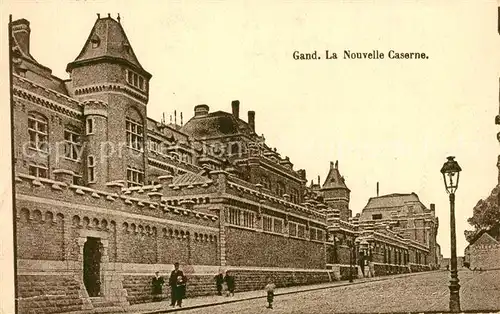 AK / Ansichtskarte Gand_Belgien La Nouvelle Caserne Gand Belgien