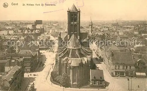 AK / Ansichtskarte Gent_Gand_Flandre St Niklaas Kerk Gent_Gand_Flandre