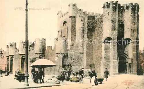 AK / Ansichtskarte Gand_Belgien Chateau des Comtes Gand Belgien