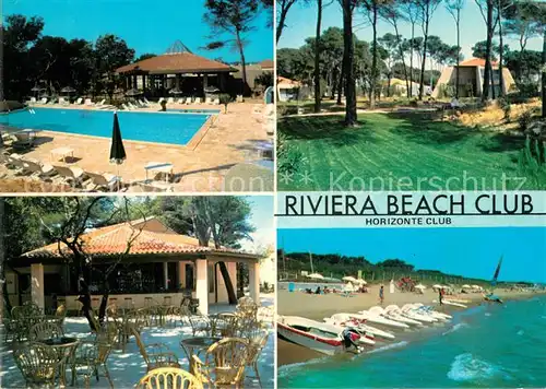 AK / Ansichtskarte Hyeres_les_Palmiers Riviera Beach Club Horizonte Club Hyeres_les_Palmiers