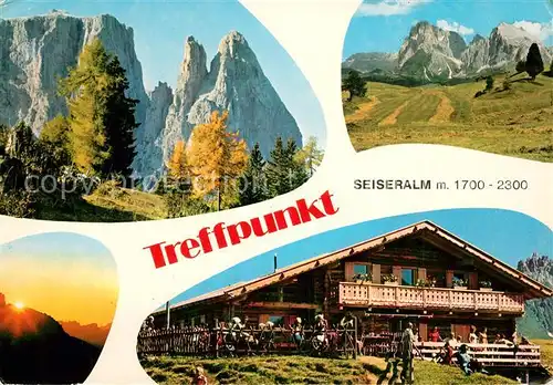 AK / Ansichtskarte Alpe_di_Siusi Seiseralm Schierngebiet Alpe_di_Siusi