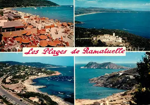 AK / Ansichtskarte Ramatuelle Plages Tahiti Pampellone Cap Camarat Escalet Cap Cartaillat  Ramatuelle