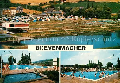 AK / Ansichtskarte Grevenmacher_Luxembourg Camping et Restaurant Les Picines Grevenmacher Luxembourg
