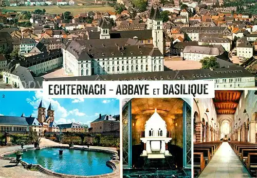 AK / Ansichtskarte Echternach Abbaye et Basilique Interieur Echternach