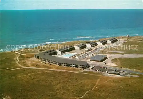 AK / Ansichtskarte Hirtshals Feriehotel Fyrklit Fliegeraufnahme Hirtshals