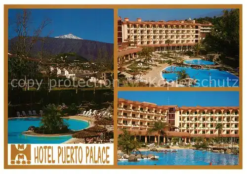 AK / Ansichtskarte Puerto_de_la_Cruz Hotel Puerto Palace Schwimmbaeder Puerto_de_la_Cruz