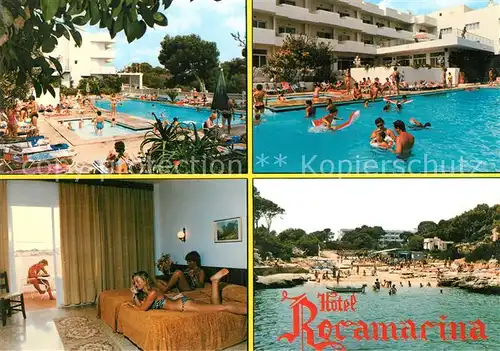 AK / Ansichtskarte Cala_d_Or Hotel Rocamarina Schwimmbad Gaestezimmer Strand Cala_d_Or