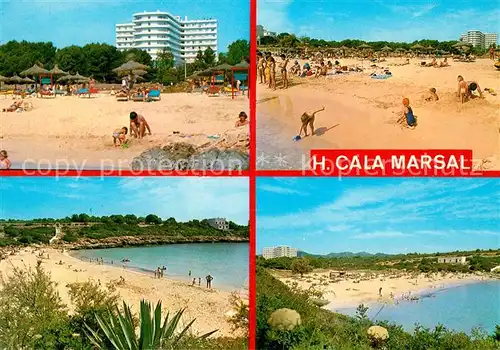 AK / Ansichtskarte Porto_Colom Hotel Cala Marsal Strandpartien Porto Colom