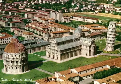 AK / Ansichtskarte Pisa Veduta aerea di Piazza del Miracoli Pisa