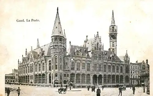 AK / Ansichtskarte Gand_Belgien La Poste Gand Belgien