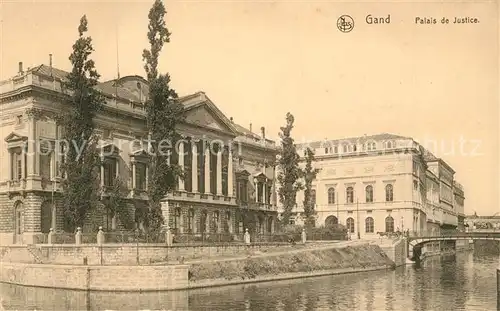 AK / Ansichtskarte Gand_Belgien Palais de Justice Justizpalast Serie 3 No 24 Gand Belgien