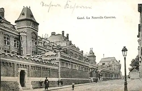 AK / Ansichtskarte Gand_Belgien La Nouvelle Caserne Gand Belgien