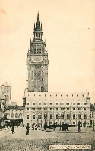 AK / Ansichtskarte Gand_Belgien Le Beffroi et les Halles Gand Belgien