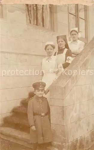 AK / Ansichtskarte Militaria_Deutschland_WK1 Lazarett Neustadt Orla Foto Rotes Kreuz 