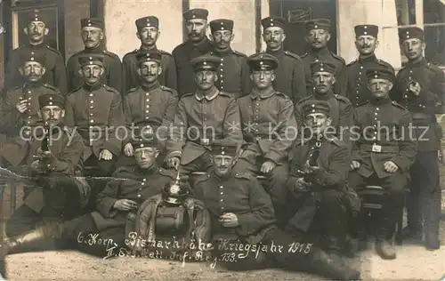 AK / Ansichtskarte 133_Regiment_IR_133_Infanterie _Zwickau Gruppenfoto 