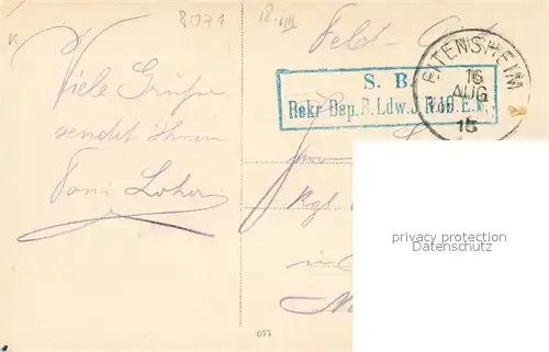 AK / Ansichtskarte 010_Regiment_Bayern_010_Infanterie_Ingolstadt Eitensheim Foto 