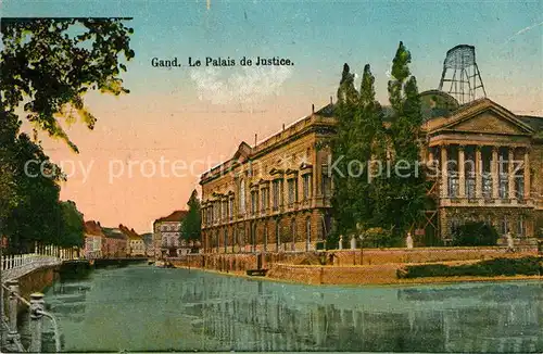 AK / Ansichtskarte Gand_Belgien Palais de Justice Justizpalast Gand Belgien