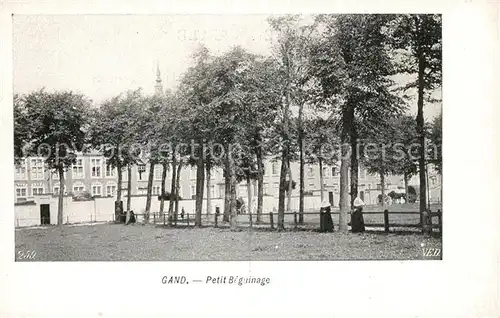AK / Ansichtskarte Gand_Belgien Petit Beguinage Gand Belgien