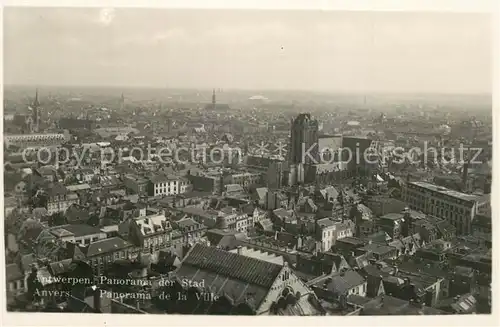 AK / Ansichtskarte Anvers_Antwerpen Panorama de la ville Anvers Antwerpen